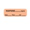 Nevs Label, Inapsine 1/2" x 1-1/2" Salmon w/Black LANT-2232D - alternate 1